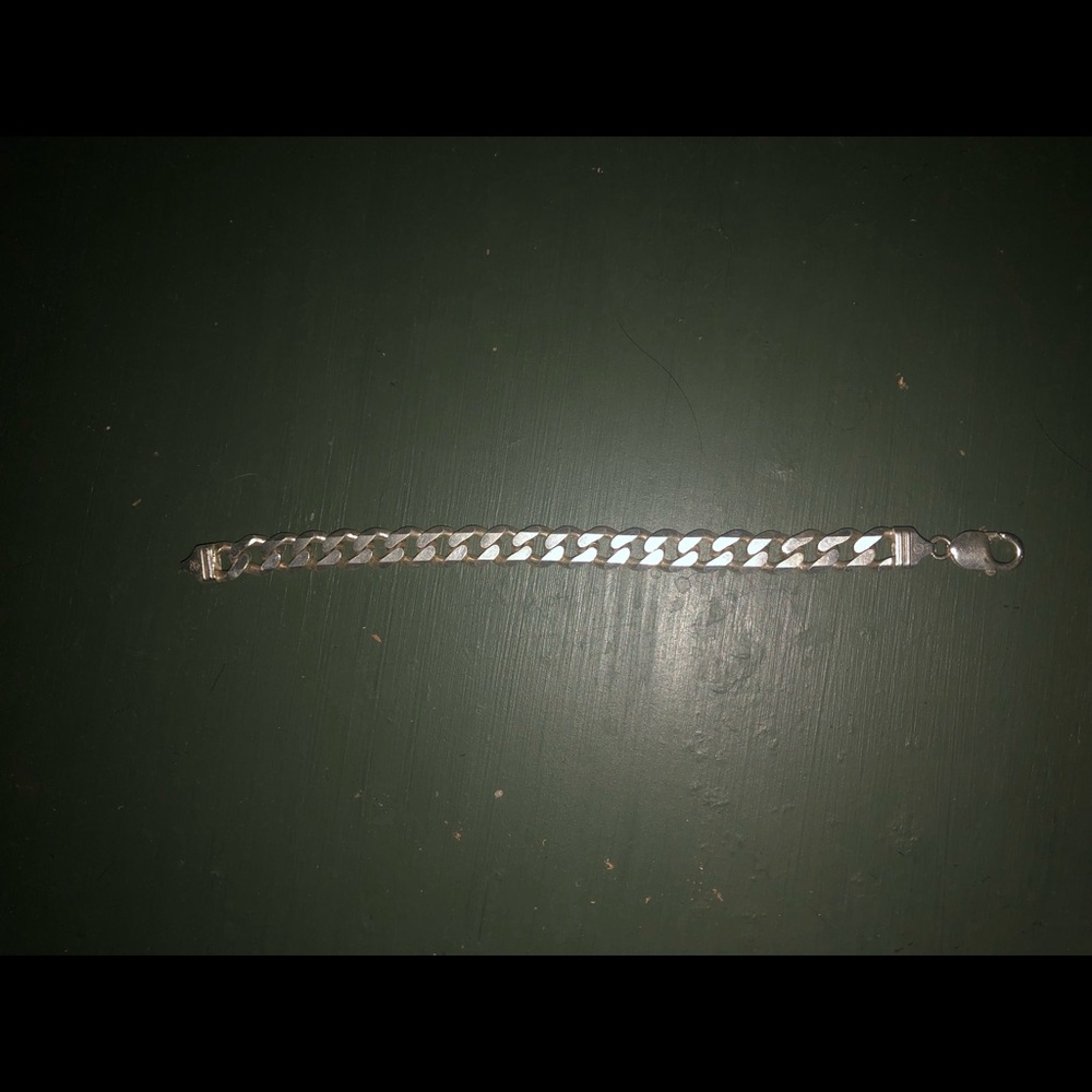 8mm sterling silver bracelet